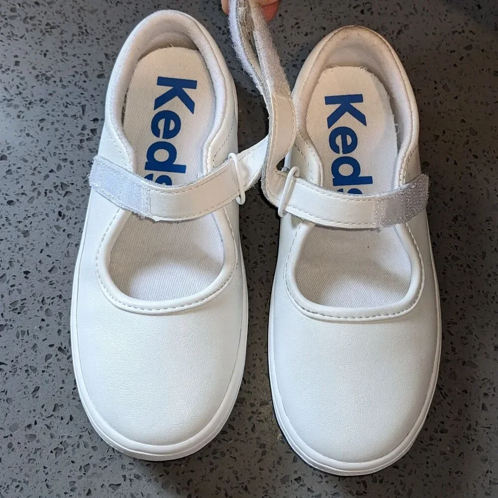 Keds Ella White Mary Jane Girls Size 11 Shoe Bundle